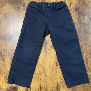 EUC 2t Polo Ralph Lauren Navy pants, adjustable waist